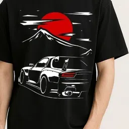 Be Crazy Glow-in-the-Dark Printed Drop-Shoulder Sleeves Cotton T-shirt image 3