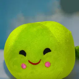 LITTLE GINNIE Kids Pure Cotton Soft & Cushy Peas In The Pods Soft Toy image 3