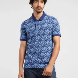 levi's Men's Tropical Print Polo T-shirt image 2