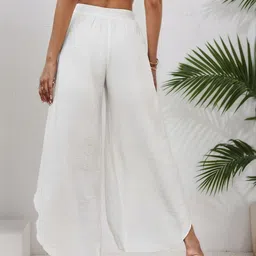 StyleCast x Revolte Women Mid-Rise Easy Wash Trouser image 3