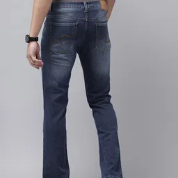 SPYKAR Men Rafter Bootcut Stretchable Jeans image 2