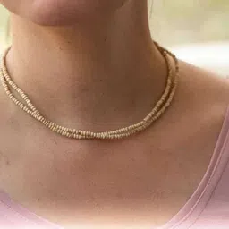 shirjewellery589 Thin Tulsi Kanthi Mala 1 Wood Locket-picture-15