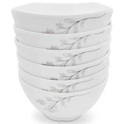 superware Soup Bowl Set - Summer Steams (4.5") , Stain Free, Glazed Finish, Pure Melamine ,6 Nos. image 5