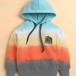 BUMZEE Boys Colourblocked Hooded Sweatshirt-picture-35