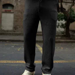 Powerlook Structured Knitted Track Pants-picture-42