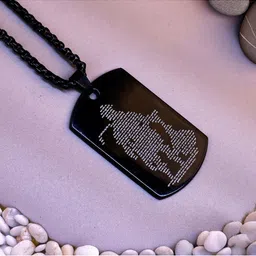 The Glitz Gallery Silver-Plated Geometric Pendants with Chains-picture-12
