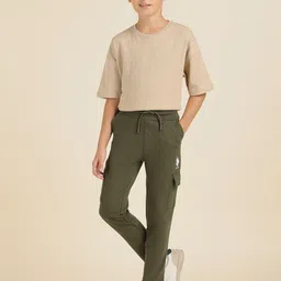 U.S. Polo Assn. Kids Mid Rise Pure Cotton Track Pants-picture-50