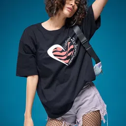 SMARTEES Women Typography Printed T-shirt image 4