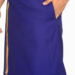 TUNI MANI Men Cotton Velcro Pocket Dhoti image 4