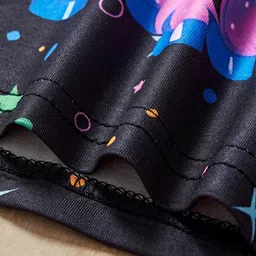 Xsole Girls Printed Round Neck T-shirt With Trouser image 4