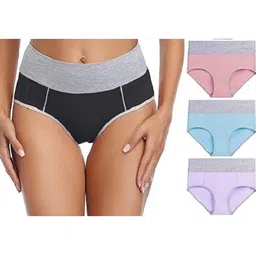 Diving Deep Pack of 3 Cotton Hipster Briefs-picture-25