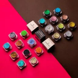 TS COSMETICS Pressed Glitter Eyeshadow - 8 g - Pineapple-image-87