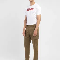 levi's Men's Brown Loose Fit Cargo Trousers-picture-30