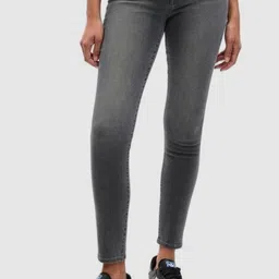 GAP Women High Rise Skinny Fit Light Fade Stretchable Jeans-image-52