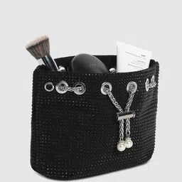 HAUTE SAUCE by Campus Sutra Women Embellished Bucket Sling Bag image 3