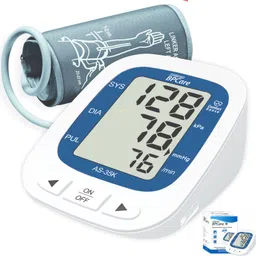 STANDARD BPCare Plus (AS-35K) Automatic Digital Blood Pressure Monitoring Machine for Heart Rate Monitor & Pulse Checking Meter | Most Accurate Device for Home - Bp Monitor-picture-20