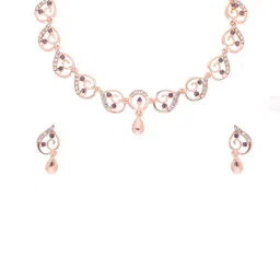 Anouk Gold-Plated Artificial Stone-Studded Jewellery Set image 3
