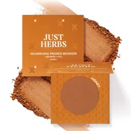 Just Herbs Nourishing Pressed Bronzer - 3.5g- Honey image 1