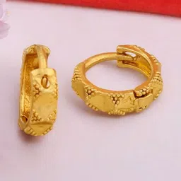 SHREE KRISHNA SHOPPING Gold-Plated Brass Earrings-picture-35