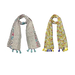 StoleVilla Girls Printed Stole-image-98