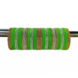 Shasmi Set Of 48 Stone-Studded Bangles image 2