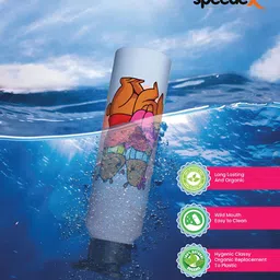 Speedex Pink & Blue Single Stainless Steel Printed Water Bottle image 3