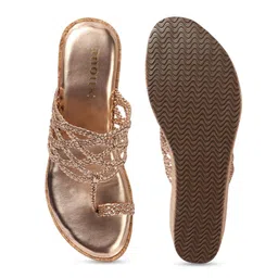 Anouk Ethnic Embellished Wedge Heel Sandals image 4