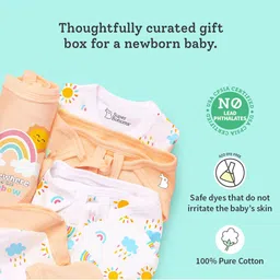 SuperBottoms 11-Pcs Newborn Baby Gift Set 0-3Months Clothing Gift Set image 3