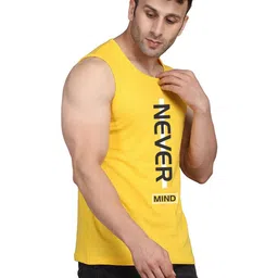 SLOWLORIS Men Typography 2 Printed Raw Edge Slim Fit T-shirt image 5