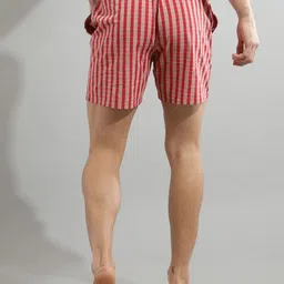 GREEN AGE Men Checked Pure Cotton Boxers GABOX708S image 2