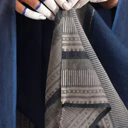 JAYPORE Printed Cotton Silk Dupatta image 4