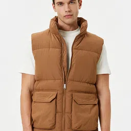 Koton Mock Collar Padded Jacket-picture-13