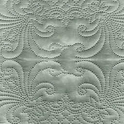 LABHAM Green Self-Designed Pure Cotton King Bed Cover With 2 Pillow Covers image 4