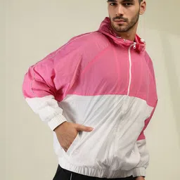 The Roadster Life Co Colourblocked Hooded Tailored Jacket-picture-36
