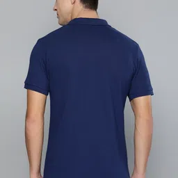 Organic Chics Men Pack of 2 Anti Odour Solid Polo Collar Cotton T-shirts image 4