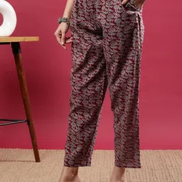 Polyglot Women Ethnic Motifs Printed Kurta with Trousers & Dupatta image 2