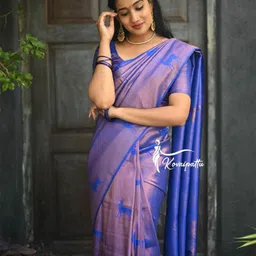 Rujave Woven Design Kanjeevaram Saree-picture-11
