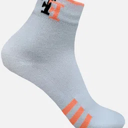 StyFun Men Pack Of 3 Striped Cotton Crew Length Ankle Running Socks image 3