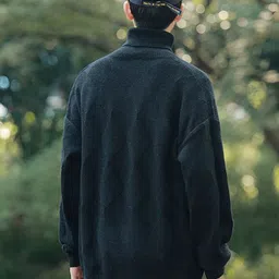 StyleCast x Revolte Men Turtle Neck Long Sleeves Pullover Sweaters image 4