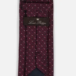 Louis Philippe Men Woven Design Broad Tie image 3