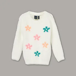 Juniors by Lifestyle Girls Floral Printed Pullover image 1