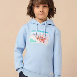 U.S. Polo Assn. Kids Boys Printed Hooded Sweatshirt-picture-13