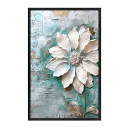 999Store black & green Floral And Botanical Printed Canvas Wall Art image 4