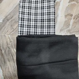 hadi store Unstitched Wool Suit Fabric Checkered image 3