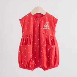 NEXT Infant Kids Set Of 3 Printed Pure Cotton Rompers image 2