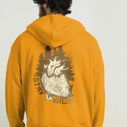NOBERO Men Printed Hooded Sweatshirt-picture-41