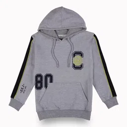 Gini and Jony Boys Printed Hooded Cotton Sweatshirt-picture-58