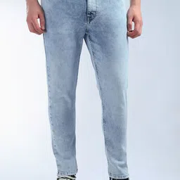 Flying Machine Men Relaxed Fit Light Fade Jeans image 1
