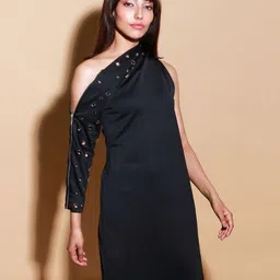 ECHKE Scuba Maternity Sheath Dress image 3