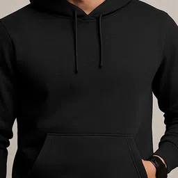 PERSONALITEE Men Hooded Pullover Sweatshirt image 2